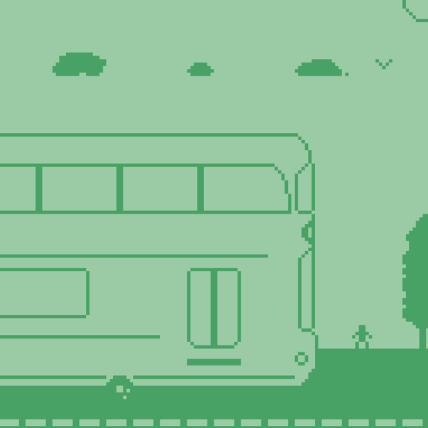 83 to Kimmage illustration — close-up of the bus