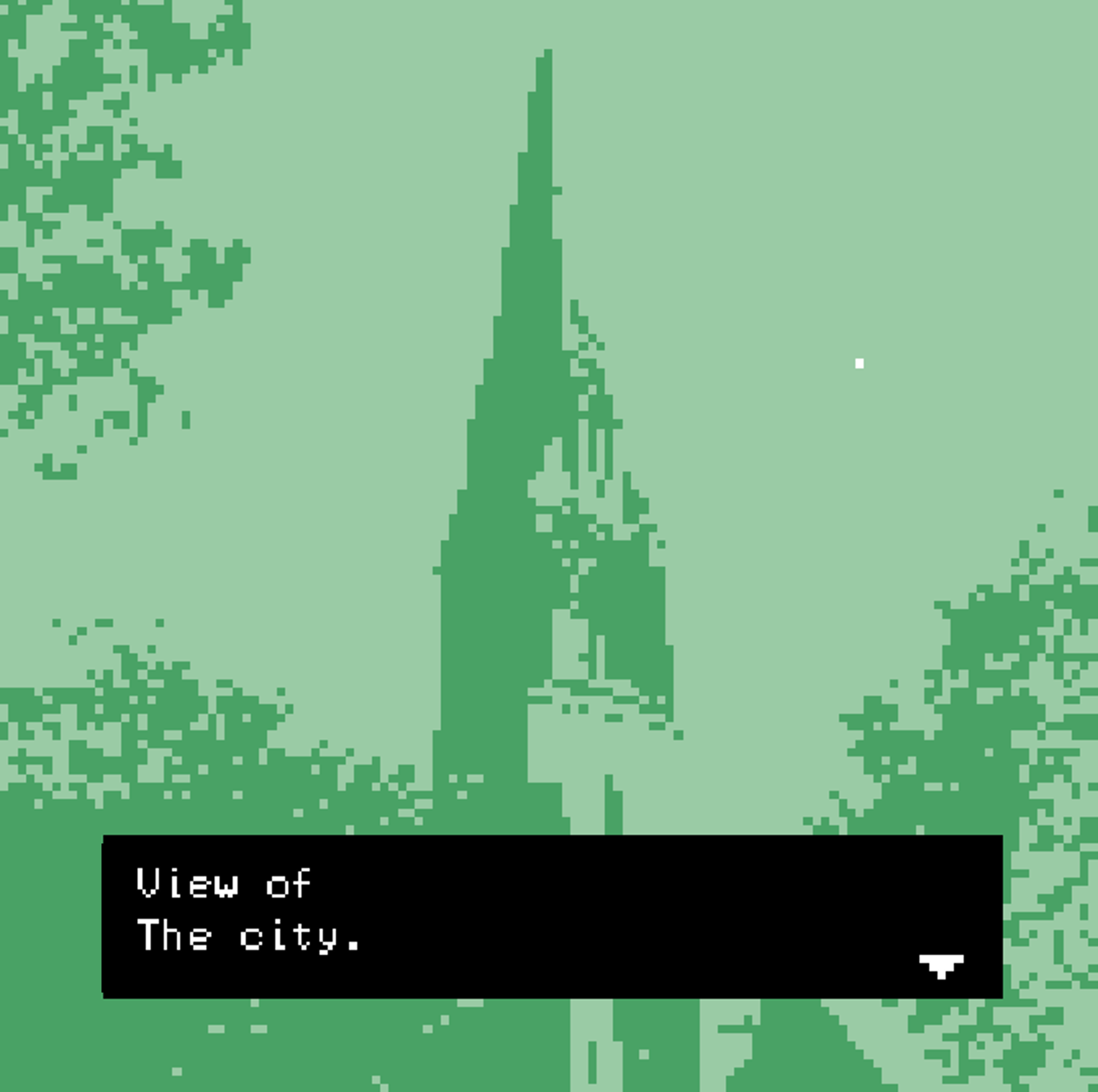 83 to Kimmage screenshot — city view with text