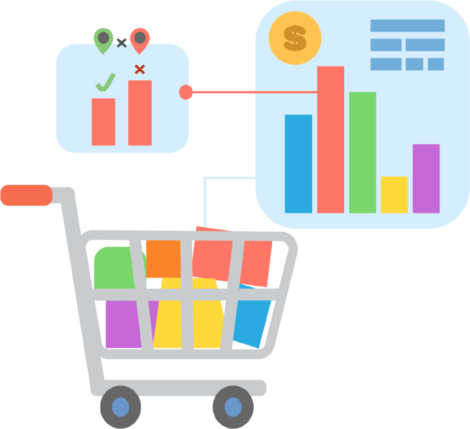 AI in Retail illustration