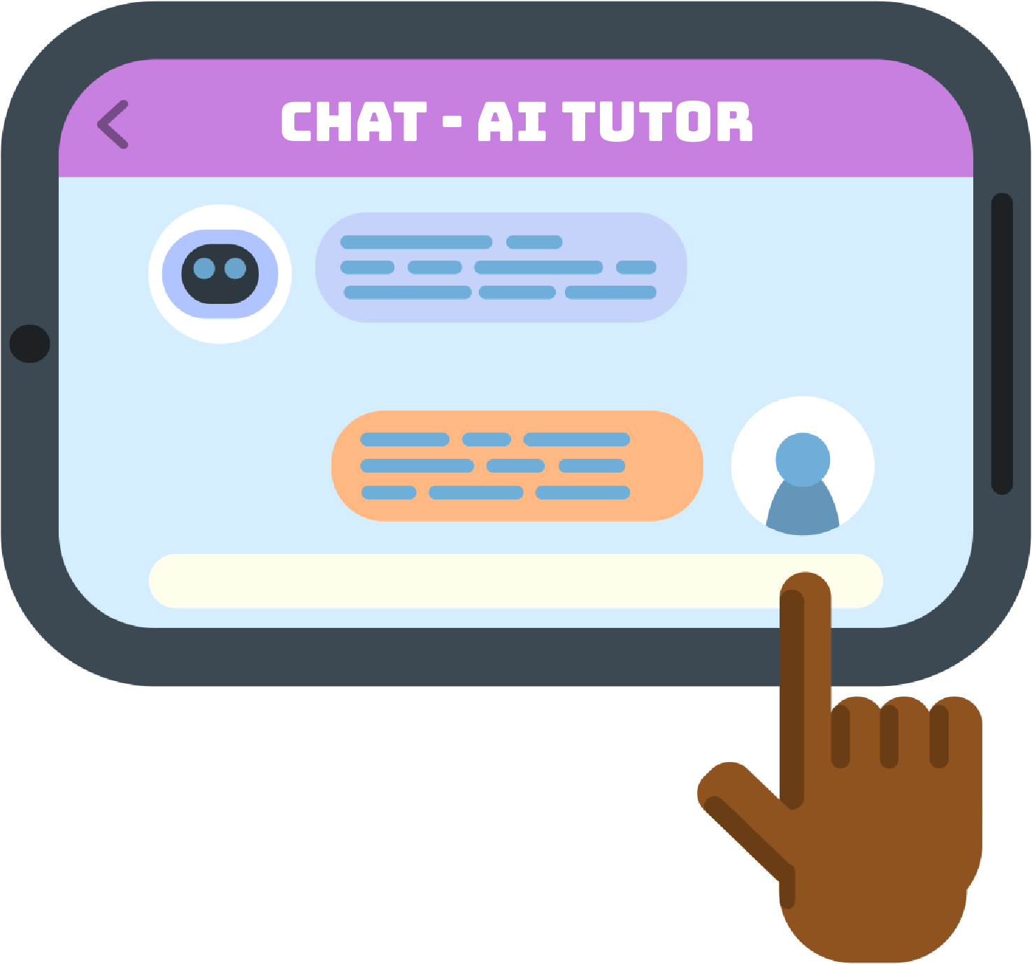 AI Chatbots and Education illustration