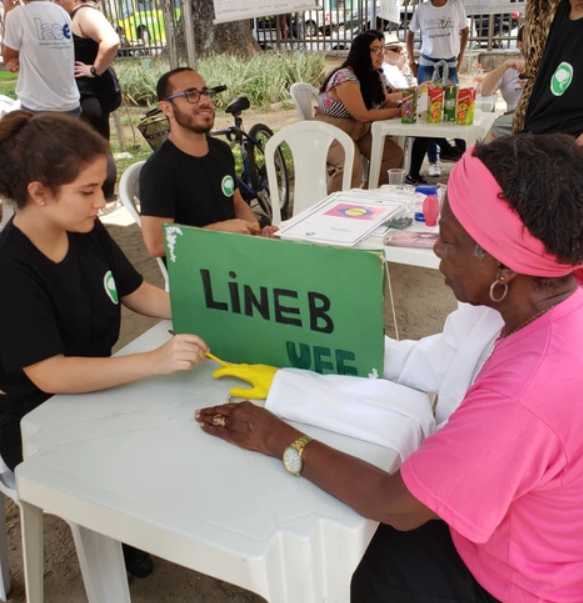 Outreach event photograph