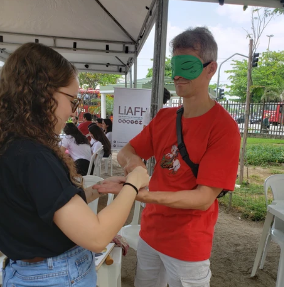 Outreach event photograph