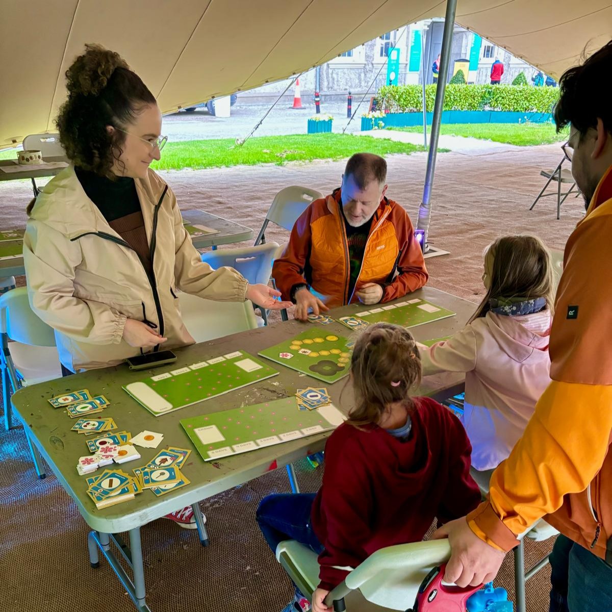 Outreach event photograph