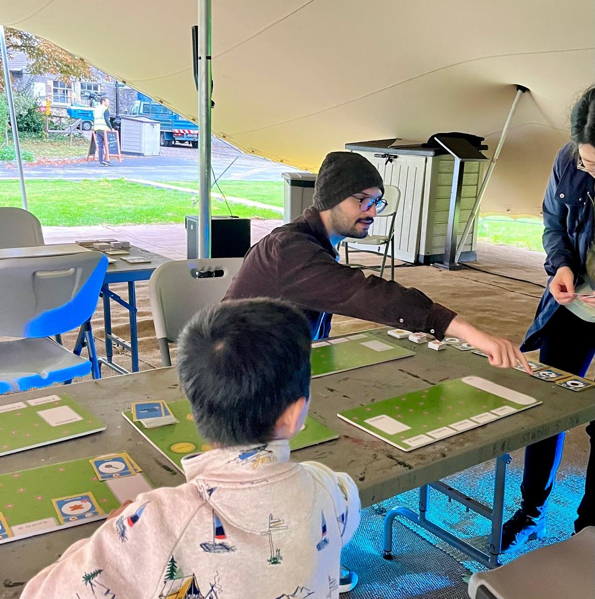 Outreach event photograph