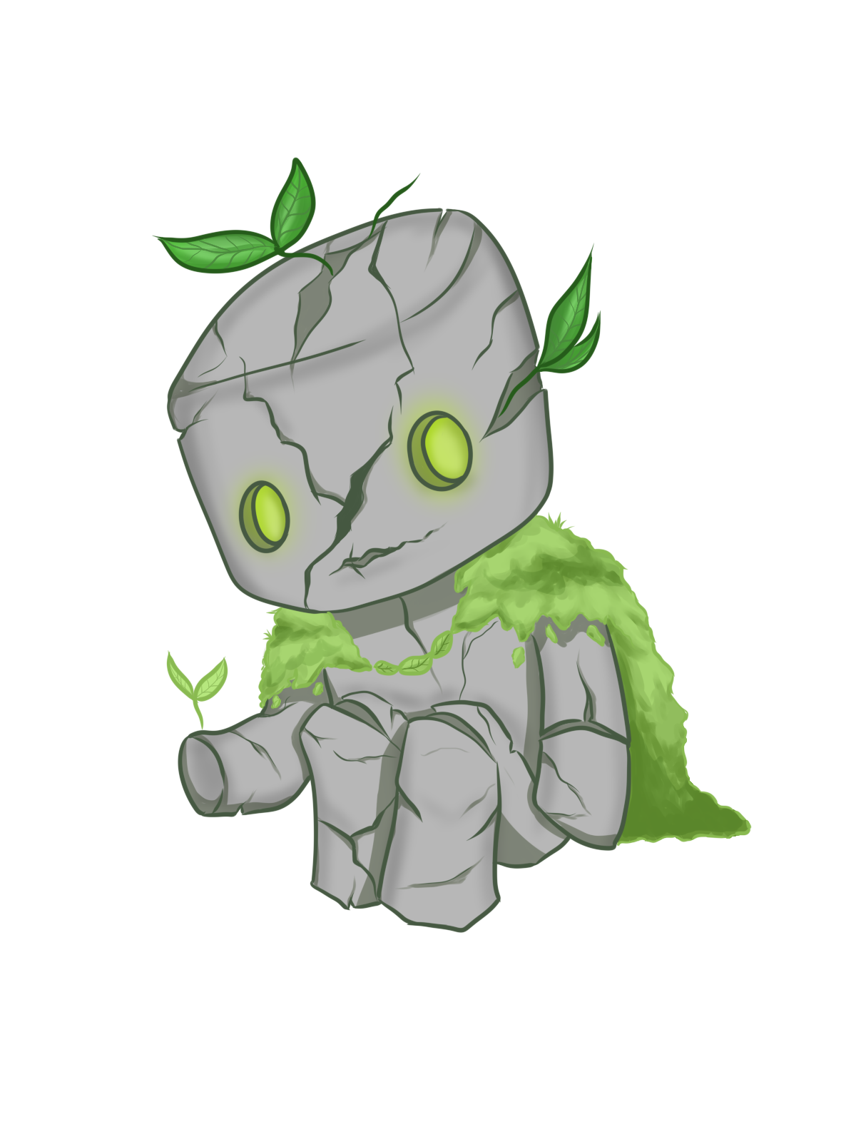 The Guardian character illustration