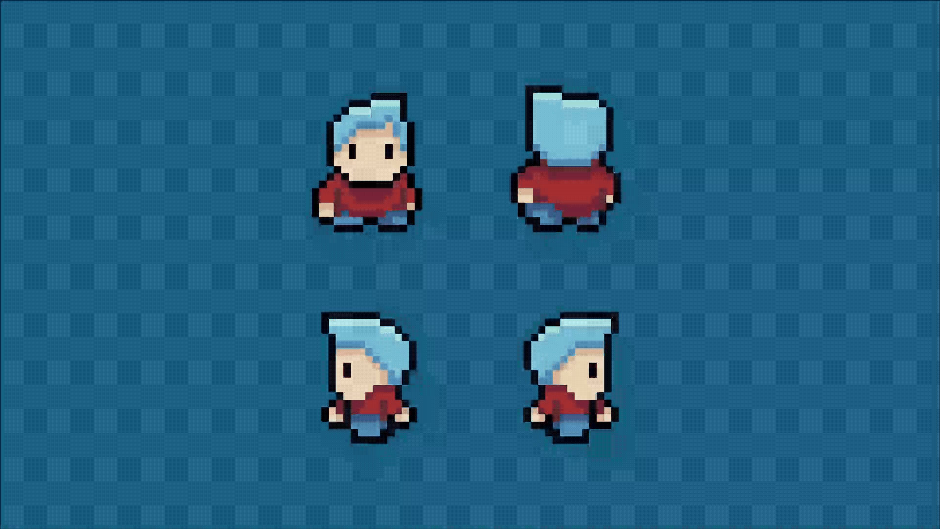 Kibble — player sprite additional poses