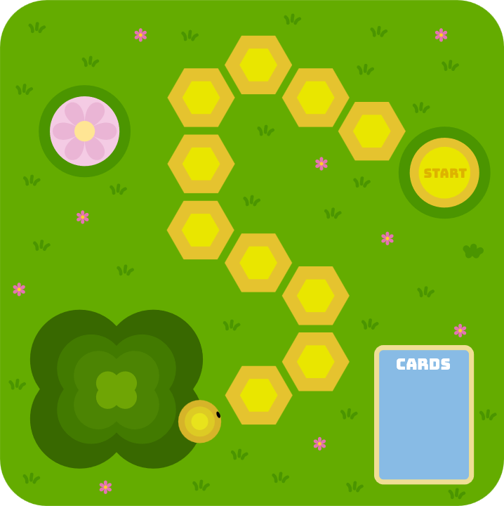 Living Beeings game board