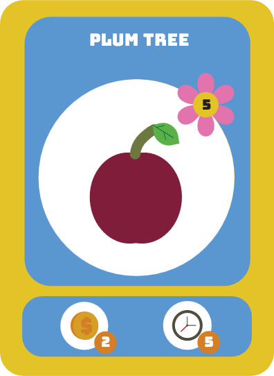 Plum Tree card