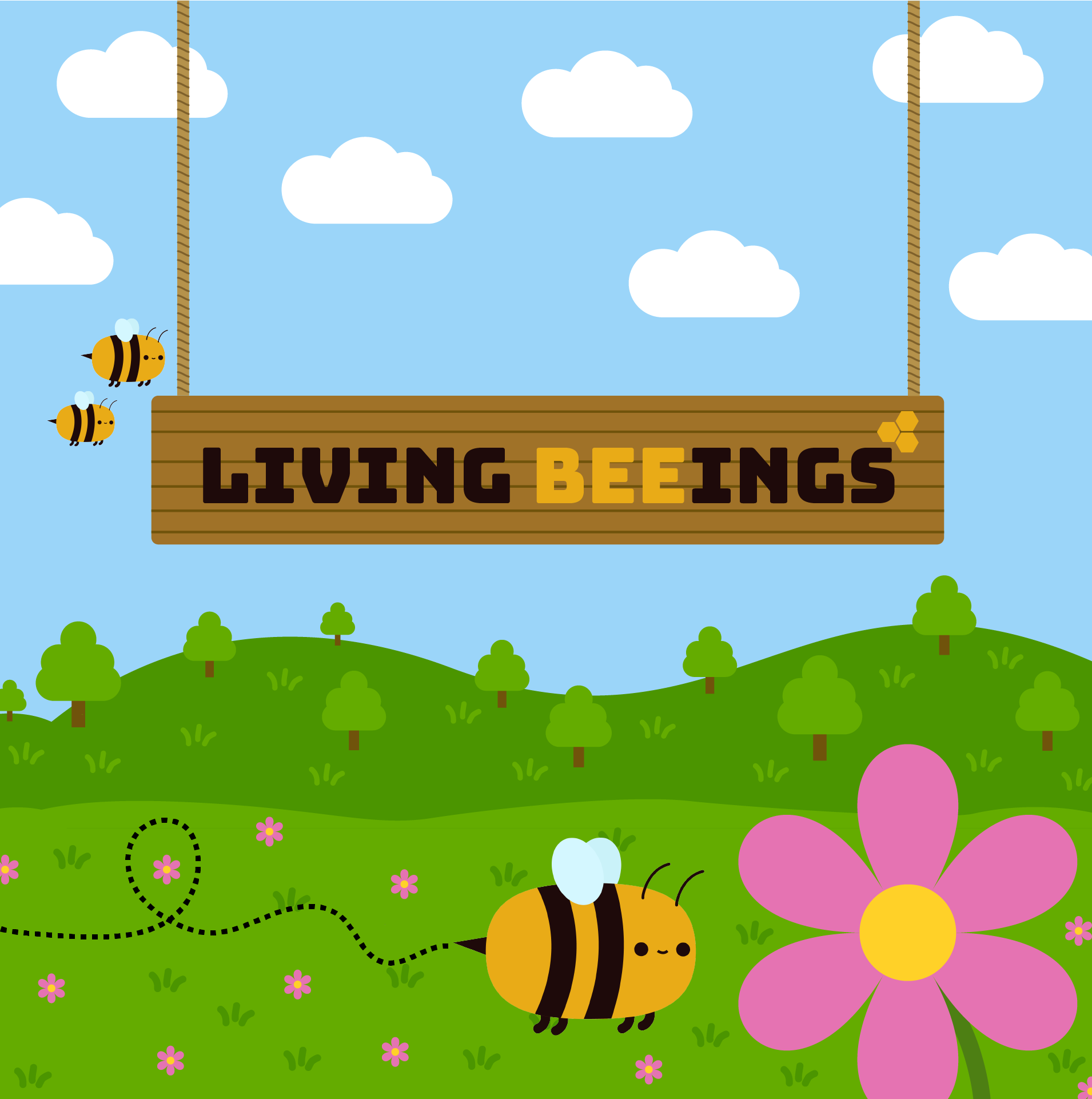Living Beeings promotional artwork
