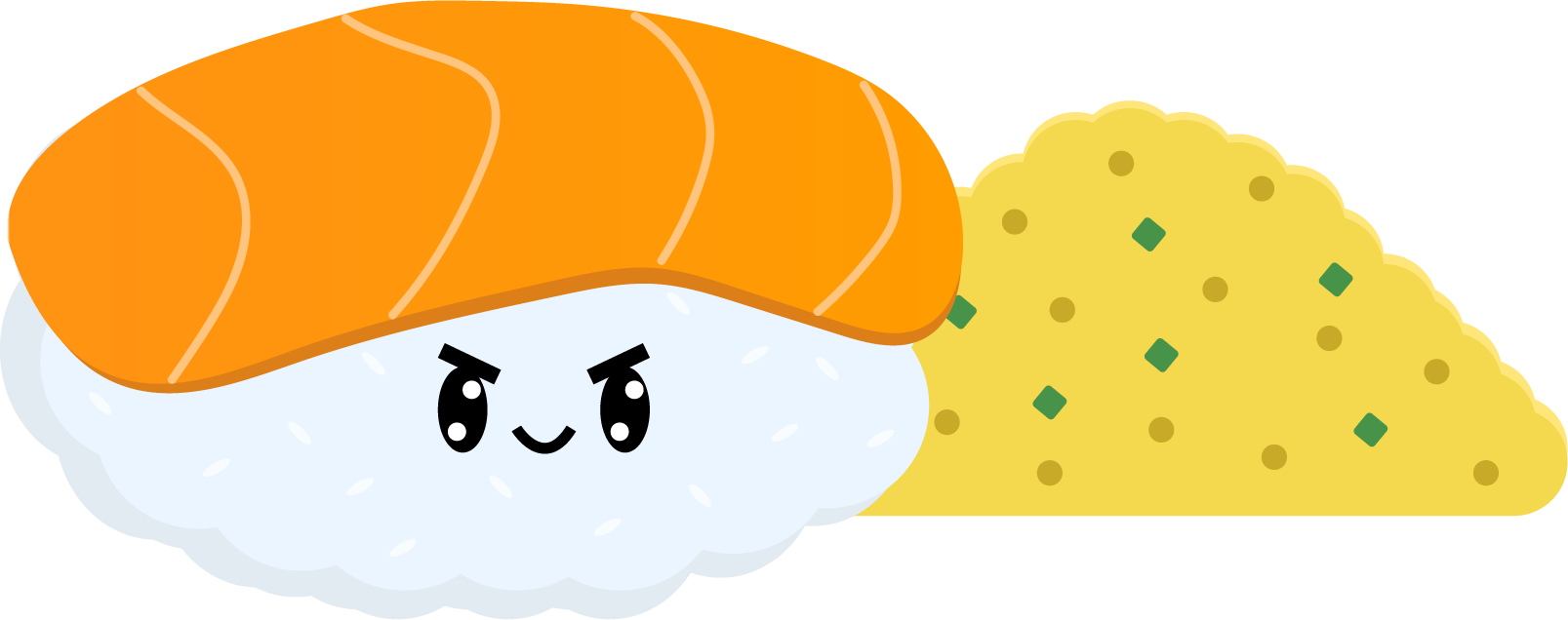 Sushi com Farofa mascot
