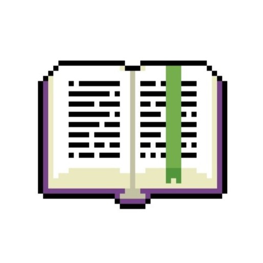 almoghost.exe pixel companion — open book