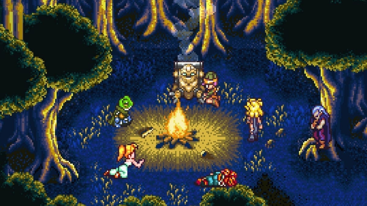 Just bringing Chrono Trigger, one of my favourite JRPGs, as an example.