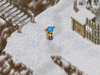 Winter in Harvest Moon: Back to Nature.
