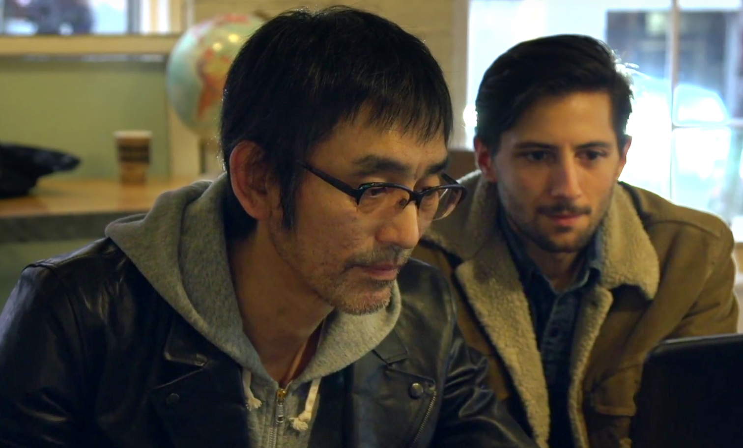 Yasuhiro Wada and Eric Barone, the creators of Harvest Moon and Stardew Valley, respectively.