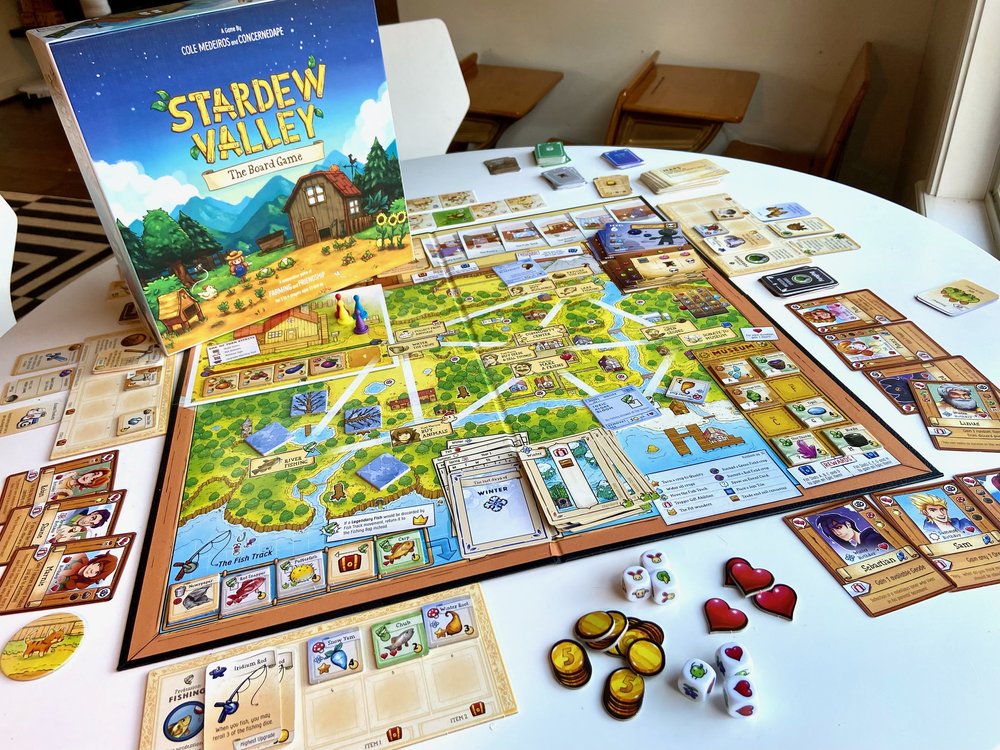 The Stardew Valley board game.