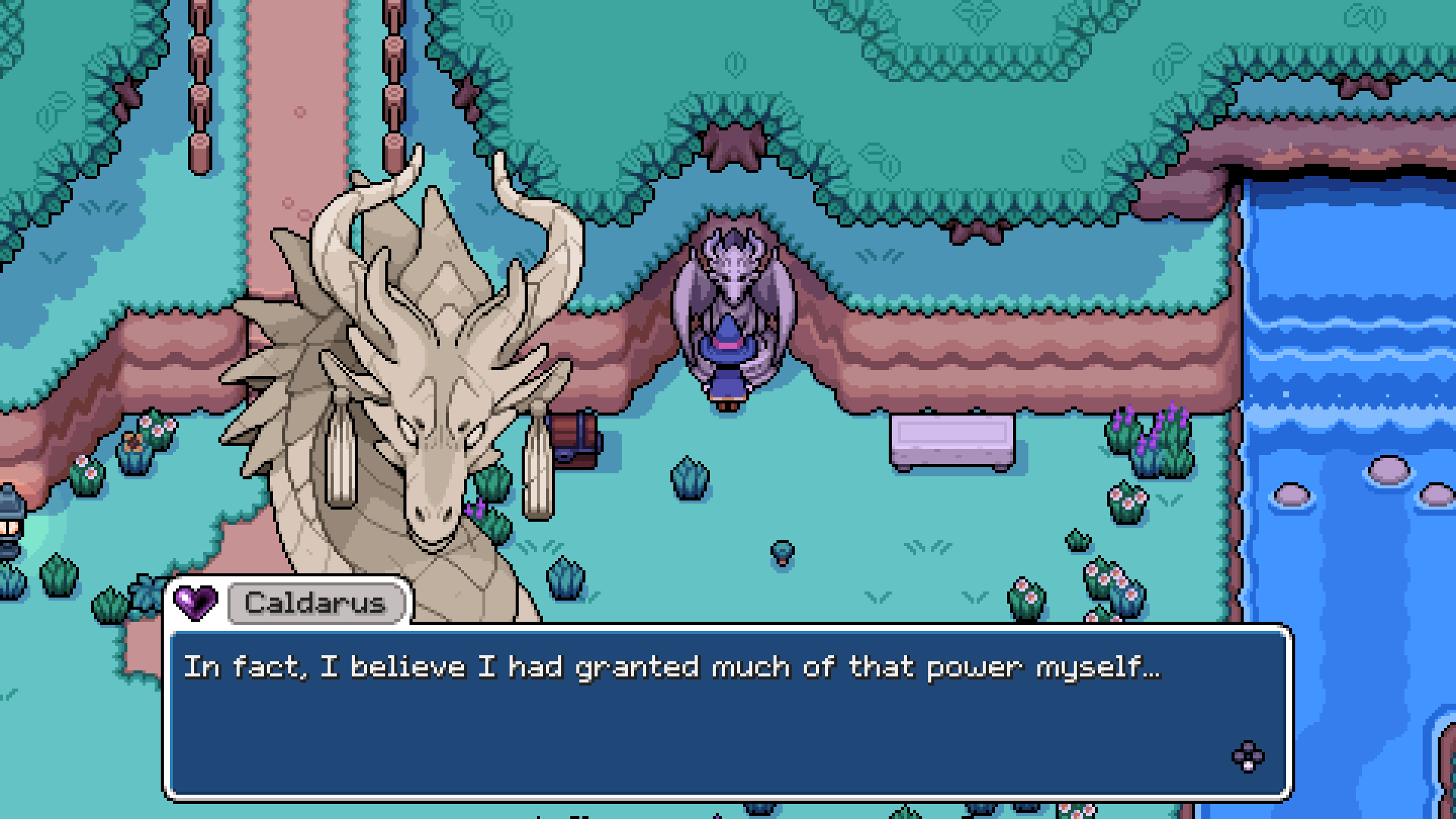 Conversation with Caldarus. Yes, you can romance him.