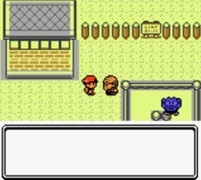 NPC dialogue from Pokémon Silver (2000).