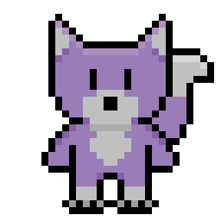 Signal Sprite — animated pixel art fox companion