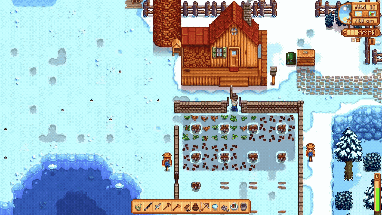 Tear those crops apart!