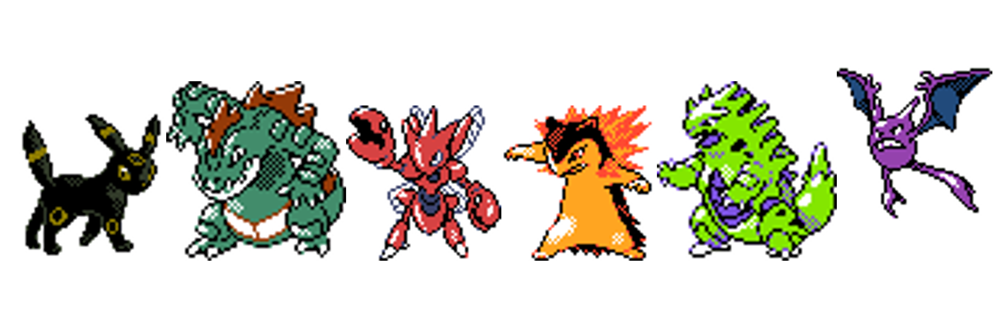 My Johto team. So many memories…
